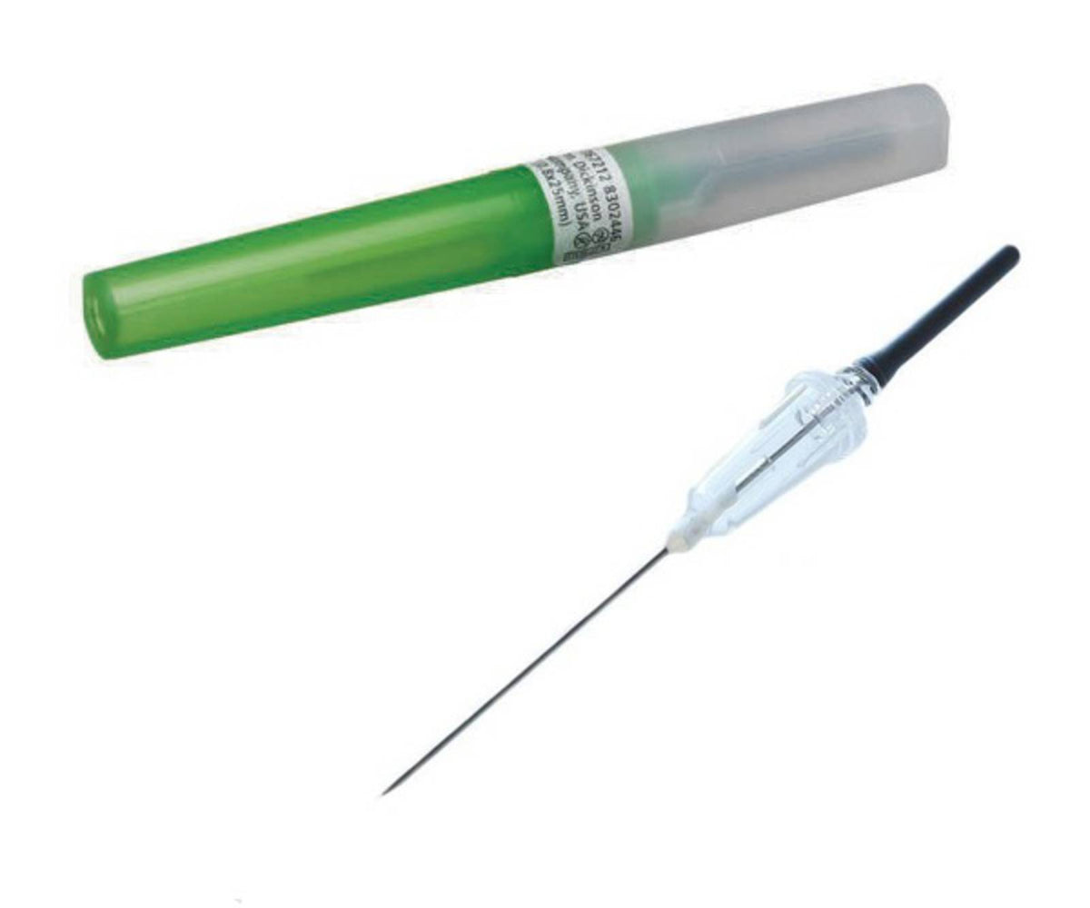 21 g x 1 palec BD Vacutainer Flashback jehla na odběr krve