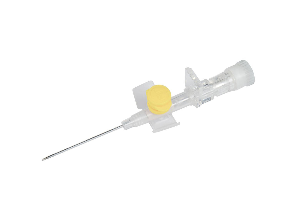 Cateter IV Terumo Surflo cu aripi și cu porți de 24 g 3/4 inch 29 ml/min