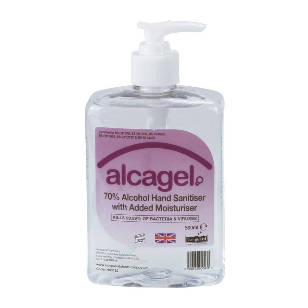 Alcagel dezinfekční gel na ruce 70% alkohol 500 ml