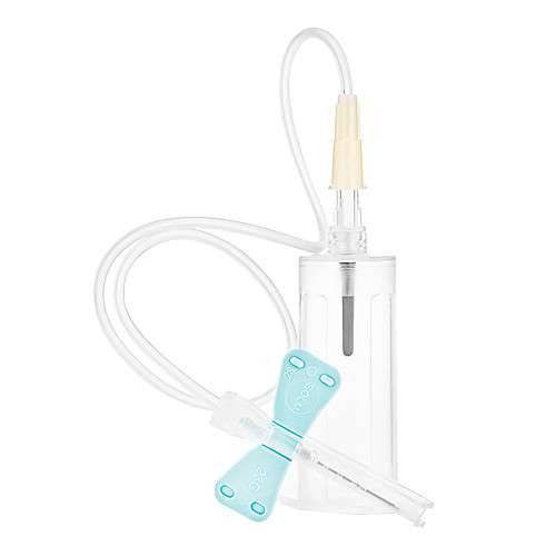 Ac de colectare a sângelui cu aripi de siguranță de 23G 3/4 inch x 7 inch cu suport preatașat
