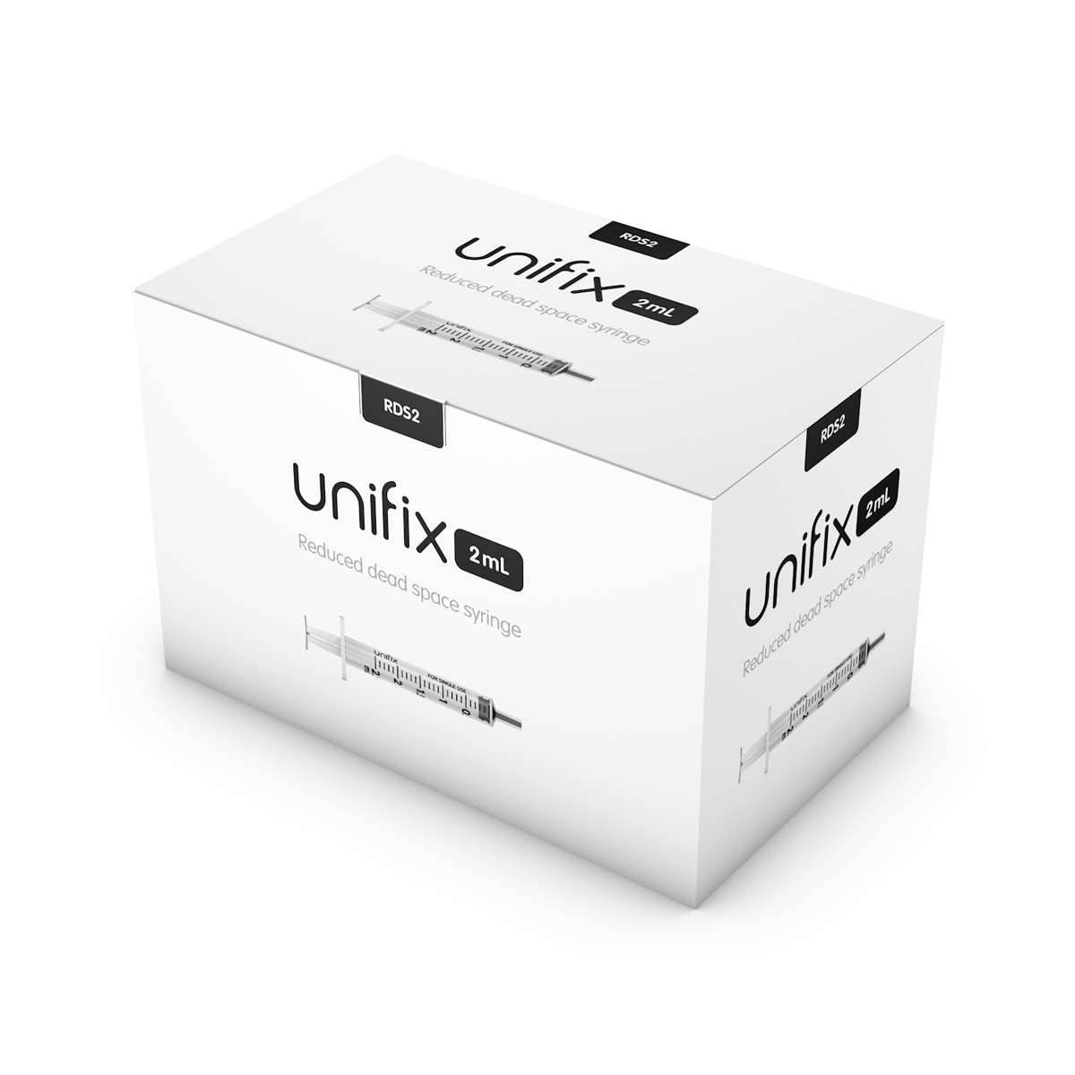 2,5ml stříkačka Unifix Reduced Dead Space