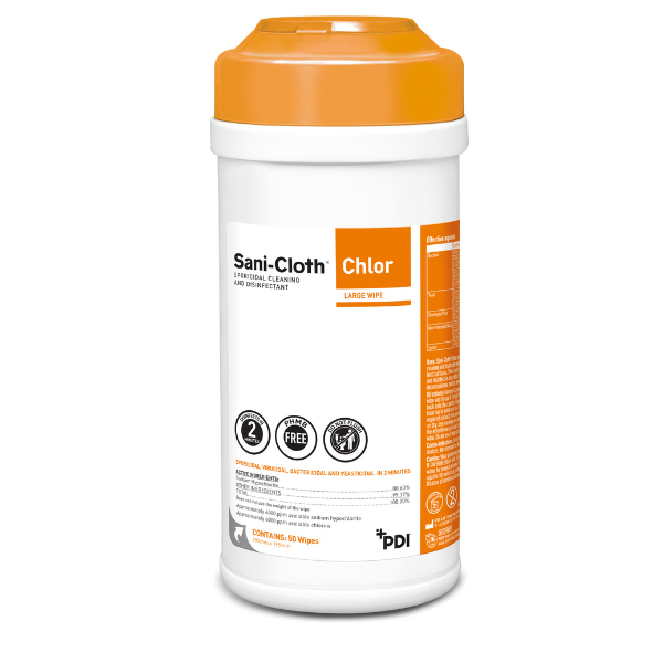 Sani-Cloth® Chlor sporicidní hadička na utěrky 50