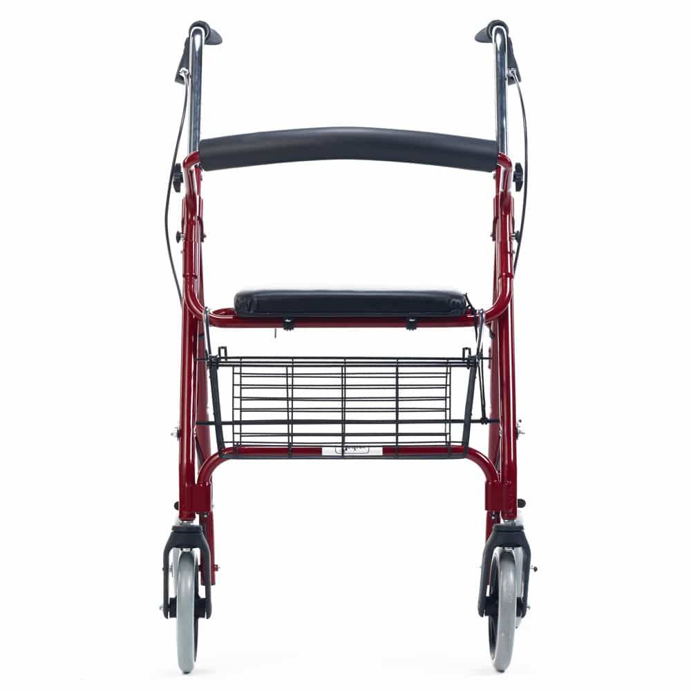 Teqler rød rollator