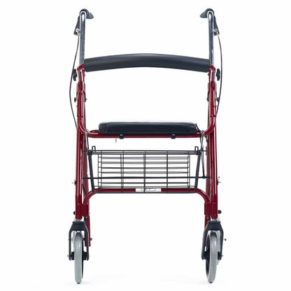 Teqler rød rollator