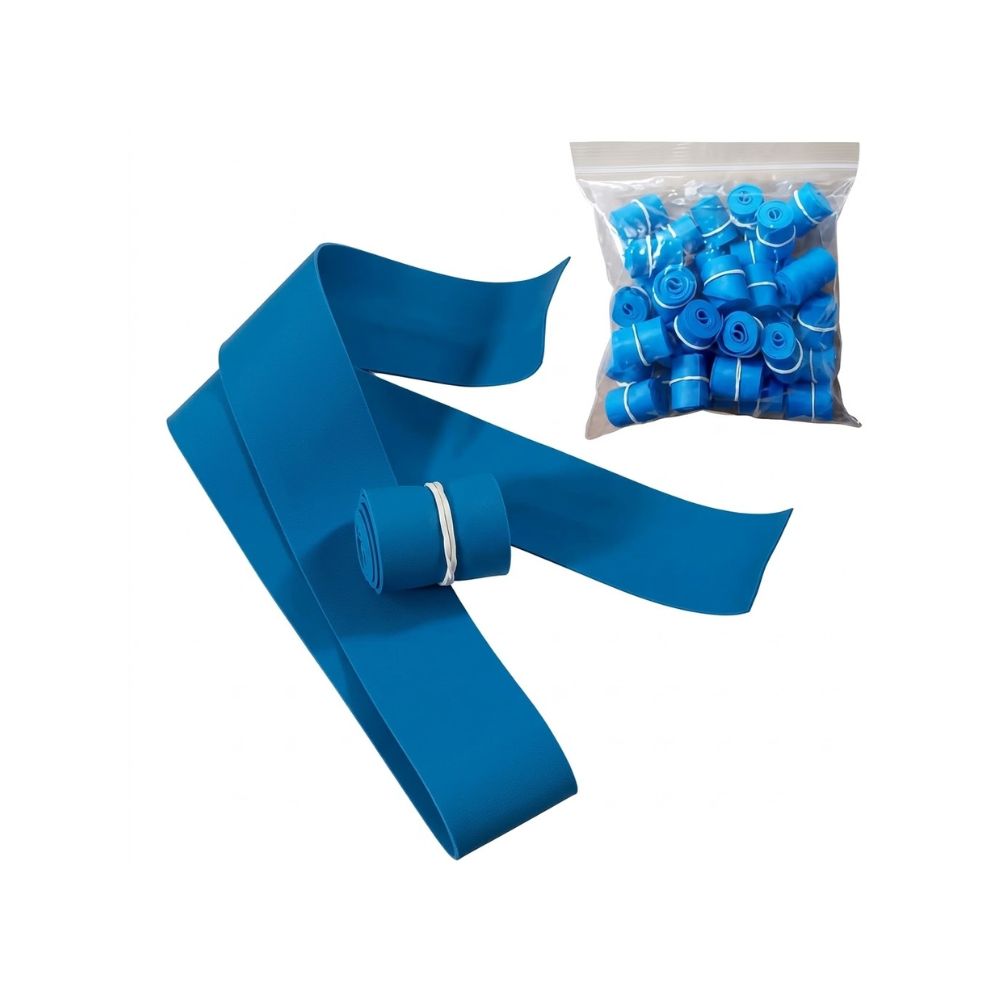 Blue BD Vacutainer Stretch Single-Use Tourniquet Bag of 100