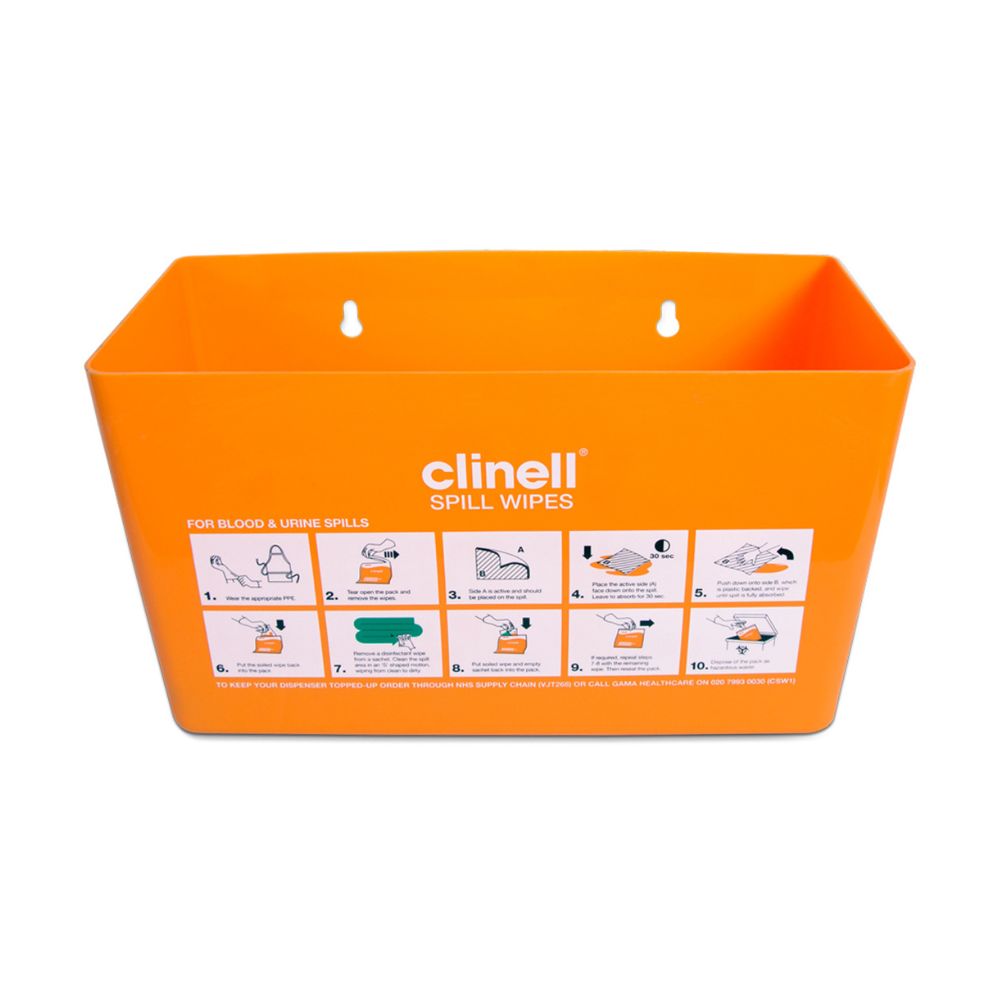 Dispenser de șervețele pentru scurgeri de portocale Clinell