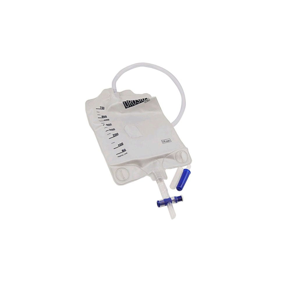 50cm 750ml UROSID 1C Sterile Leg Bag with Single Chamber