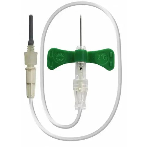 Set butoane BD Vacutainer de 21 g x 3/4 inch Tuburi de 7 inch