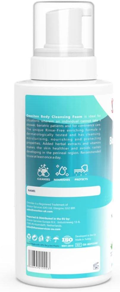 Omnitex 500ml pěna na tělo bez oplachování