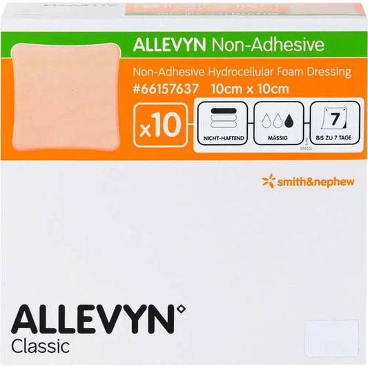 ALLEVYN Nepřilnavý obvaz 10 cm x 10 cm