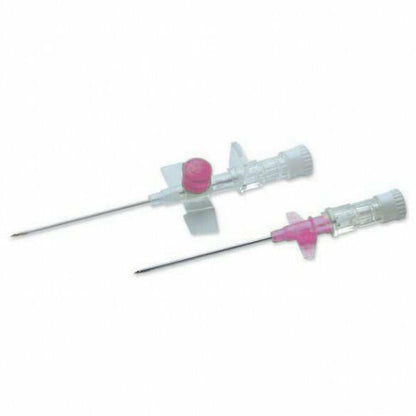 20g bleik 1,25 tommu Terumo Versatus vængjað og portuð IV Cannula