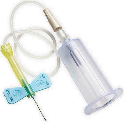 23g Blue BD Vacutainer Safety Lok Blood Collection Set 7" hadičky