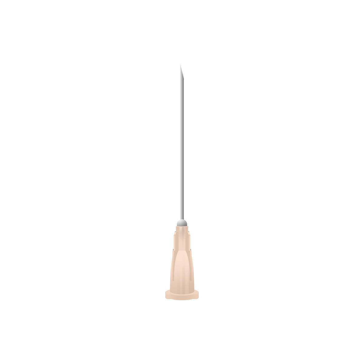 Agujas de microlanza BD de 1,5 pulgadas y 19 g de color crema
