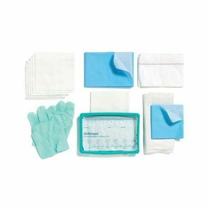 Softdrape Dressing Pack Latex Free střední rukavice Single