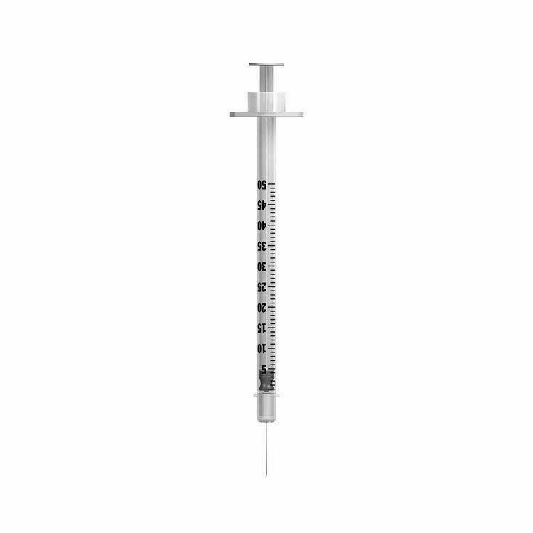 0,5 ml 29 g 12,7 mm BD Microfine strzykawka i igła u100