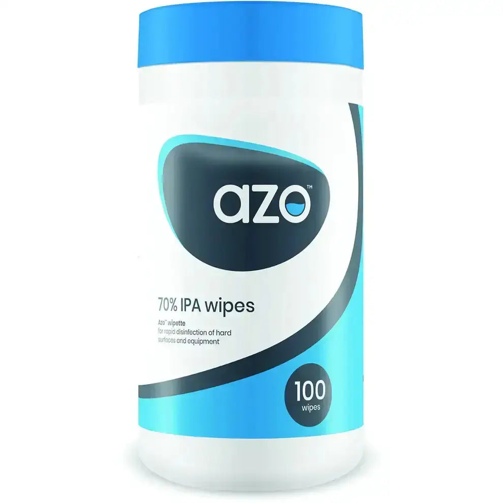 Azo 70% IPA utěrky Tuba 100 ubrousků