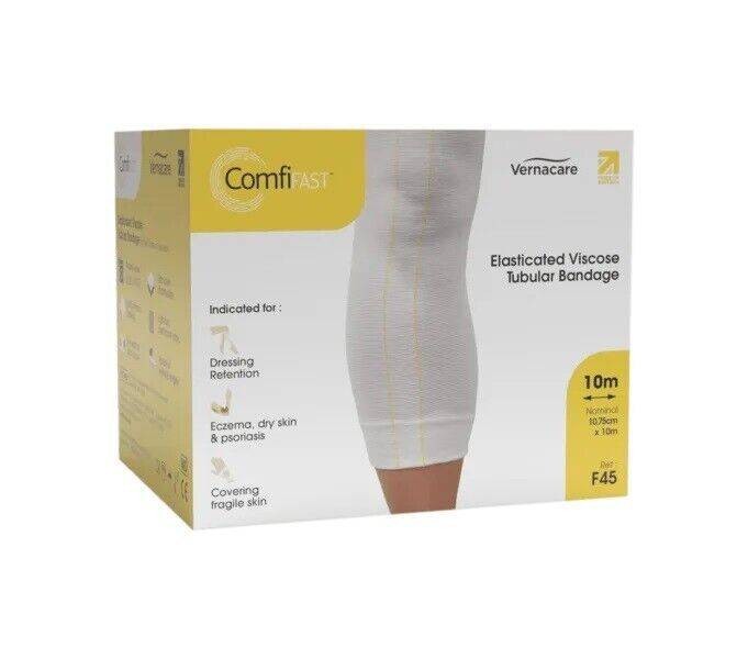 10,75 cm x 10 m ComfiFAST gult rörband