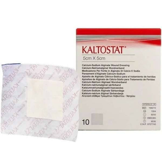 Alginátový obvaz Kaltostat 5 cm x 5 cm