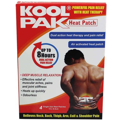 Koolpak Plaster rozgrzewający, 4 sztuki