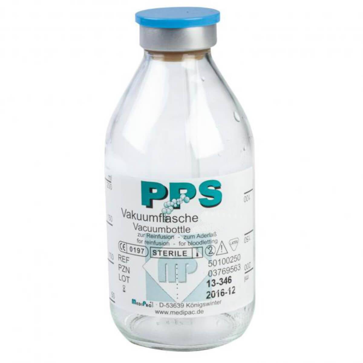 Sticle vid pentru flebotomie 500 ml