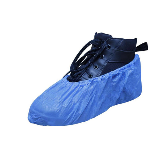Cubrezapatillas azules CPE talla 5-11 paquete de 100