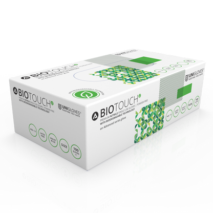 Biotouch Violet Blue Nitrile Handskar Box med 100 st