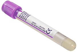 BD Vacutainer 2ml EDTA K3 Levandulový odběr krve zkumavky