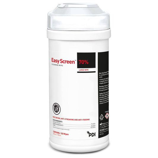 Chusteczki do czyszczenia ekranów Easy Screen Cleaning Wipes w opakowaniu 100 szt.